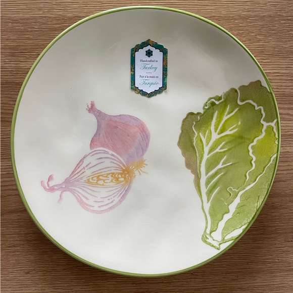 4 Salad Plates - Papart Seramik NEW - Picture 1 of 10